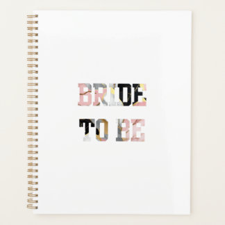 Roze marmeren bruid om te zijn planner