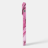 Roze Marmeren Droom iPhone Hoesje (Linkerkant)