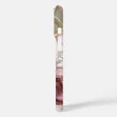 Roze Marmeren Hoestelcase Goud Neutraal Luxe Case-Mate iPhone Case (Achterkant / Links)