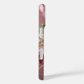 Roze Marmeren Hoestelcase Goud Neutraal Luxe Case-Mate iPhone Case (Achterkant / Rechts)