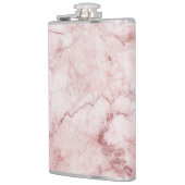 roze marmeren kolf heupfles (Links)