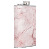 roze marmeren kolf heupfles (Rechts)