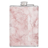 roze marmeren kolf heupfles (Achterkant)