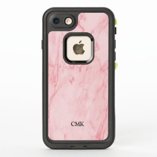 Roze Marmeren Met monogram