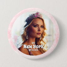 Roze Marmeren Praal Foto Knop Speld