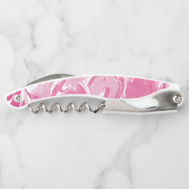 Roze Marmeren Schilderij Kurkentrekker