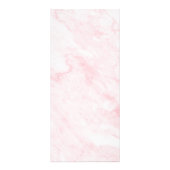 Roze Marmeren Schoonheidssalon Reclamekaart (Achterkant)