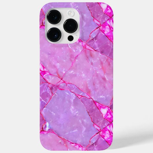 Roze Marmeren Textuur, Marmeren Effect Case-Mate iPhone Case (Achterkant)