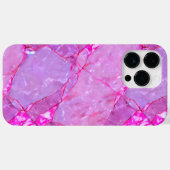 Roze Marmeren Textuur, Marmeren Effect Case-Mate iPhone Case (Achterkant (horizontaal))