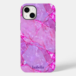 Roze Marmeren Textuur, Marmeren Effect Case-Mate iPhone 14 Plus Hoesje