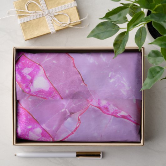 Roze Marmeren Textuur, Marmeren Effect Tissuepapier (Geschenk)