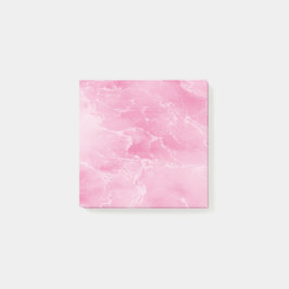 Roze marmeren water post-it® notes