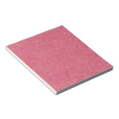 Roze Marmerpatroon Notitieblok (Schuin)