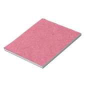 Roze Marmerpatroon Notitieblok (Linkerzijde)