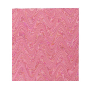 Roze Marmerpatroon Notitieblok
