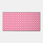 Roze Marokkaans Patroon Bureau Mat (Voorkant)