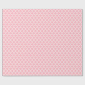 Roze Marokkaans Quatrefoil Patroon #5 Cadeaupapier (Vlak)