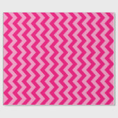 Roze Marokkaanse Moods Chevrons Cadeaupapier (Vlak)