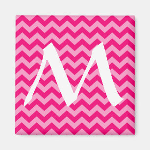 Roze Marokkaanse Moods Chevrons Magneet