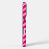 Roze Marokkaanse Moods Chevrons met Monogram Case-Mate iPhone Case (Achterkant / Rechts)