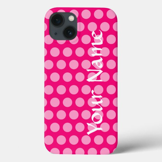 Roze Marokkaanse Moods Stippen Case-Mate iPhone Case (Achterkant)