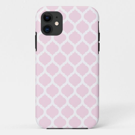 Roze Marokkaanse Patroon iPhone 5 Hoesje (Achterkant)