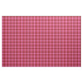 Roze Maroon Geruite Tartan Design Stof (Yard (91,4 cm))