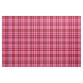 Roze Maroon Geruite Tartan Design Stof (Fat Quarter)