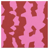 Roze Maroon Rood Onregelmatig Abstract Ontwerp  Stof (Close Up)