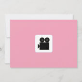 Roze marquis - Uitnodigingen van de Filmpartij van (Achterkant)