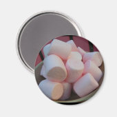 Roze Marshmallow Magnet (Voorkant / Achterkant)