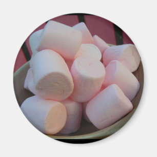 Roze Marshmallow Magnet