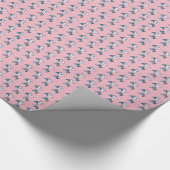 Roze Martini -  cadeautje Cadeaupapier (Hoek)