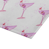 Roze Martini GLAS SNIJPLANKEN (Hoek)
