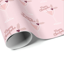 Roze Martini Kerstmis