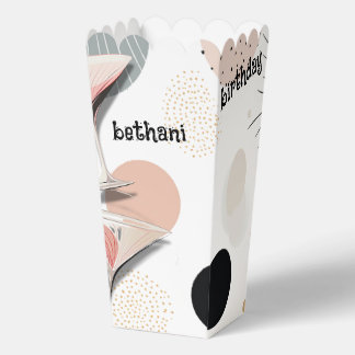 Roze Martini Retro Vibe Bedankdoosjes