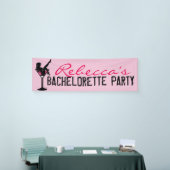  roze martinmeisje bachelorette banner (Beurs)