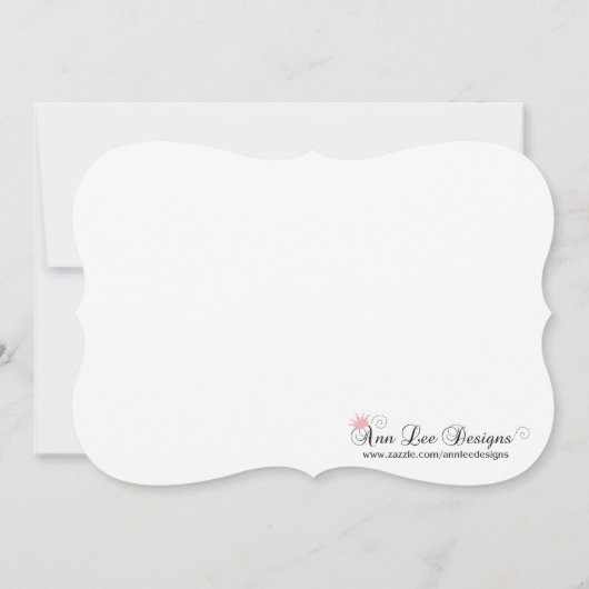 Roze Maskerade Bal Masker Kostuum Halloween Onderd Kaart (Achterkant)