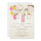  Roze Mason Jars Verloving