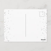 Roze Masquerade Sweet Sixteen Save the Date Briefkaart (Achterkant)