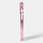 Roze Mauve Diamonds - Gepersonaliseerd Case-Mate iPhone Case (Achterkant / Links)