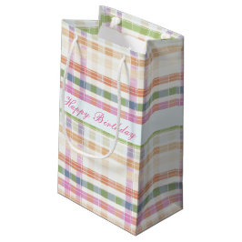 Roze Mauve en Blauw Klein Cadeauzakje