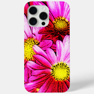 Roze mazen iPhone 15 pro max hoesje