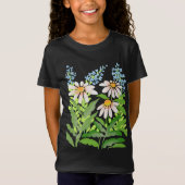Roze mazen t-shirt (Voorkant)