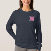 Roze Mechanisch Ingenieursbevestigingsmiddel T-shirt (Voorkant)