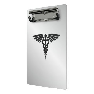 Roze Medical Caduceus Mini Klembord