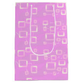 Roze Medium Cadeauzakje (Achterkant)