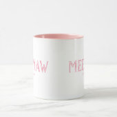 Roze MeeMaw Oprichtingsjaar Mok (Midden)