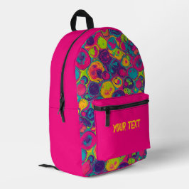 Roze | Meerkleurige Chic Print Cut Sew Tas