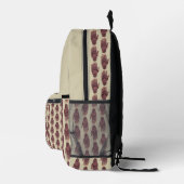 Roze Mehndi Hand Tattoo Art Design gepersonaliseer Bedrukte Rugzak (Rechts)